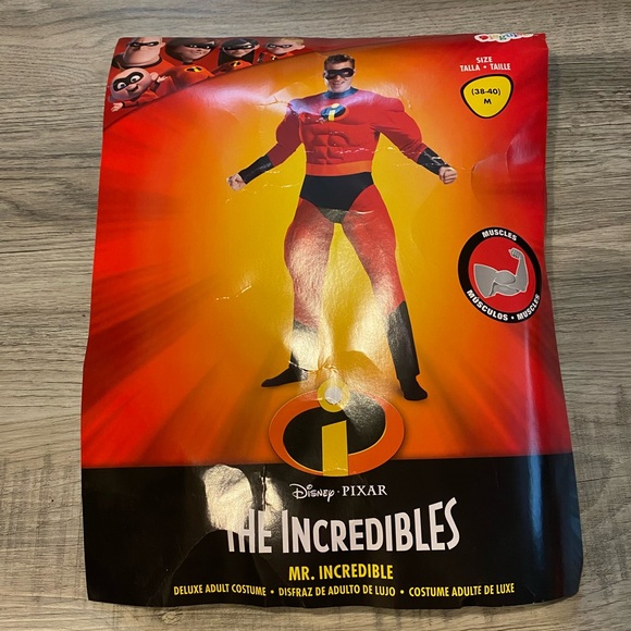 Mr. Incredible Men Size Medium Costume - Picture 1 of 3